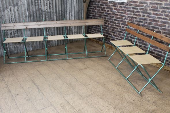 Vintage Folding Bench Range