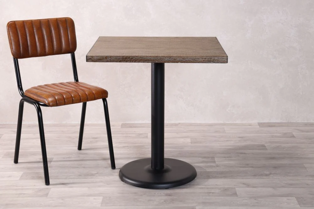 Foster Oak Top Cafe Table Range - Image 10