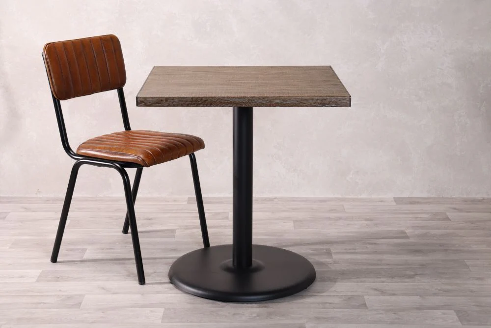 Foster Oak Top Cafe Table Range - Image 13