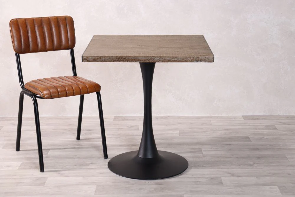 Foster Oak Top Cafe Table Range - Image 16