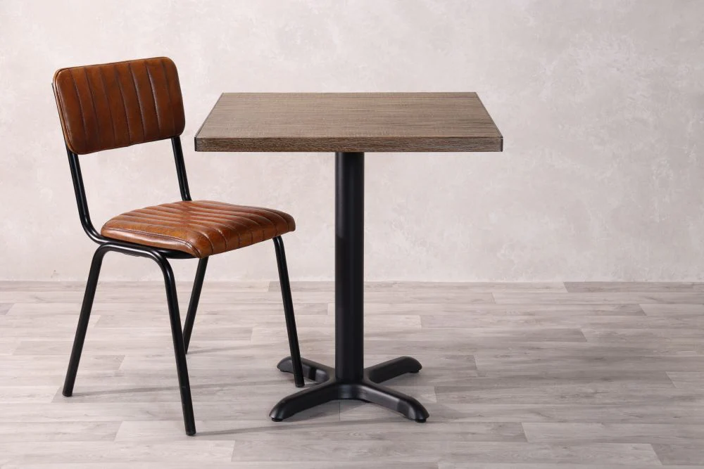Foster Oak Top Cafe Table Range - Image 4