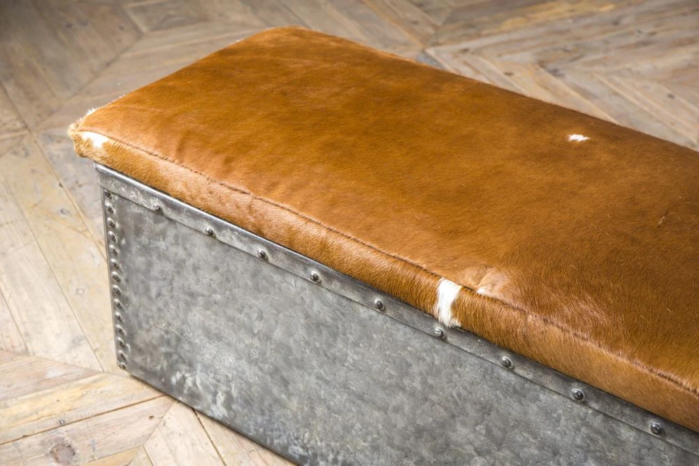 Large Galvanised Industrial Storage Bin - Image 7