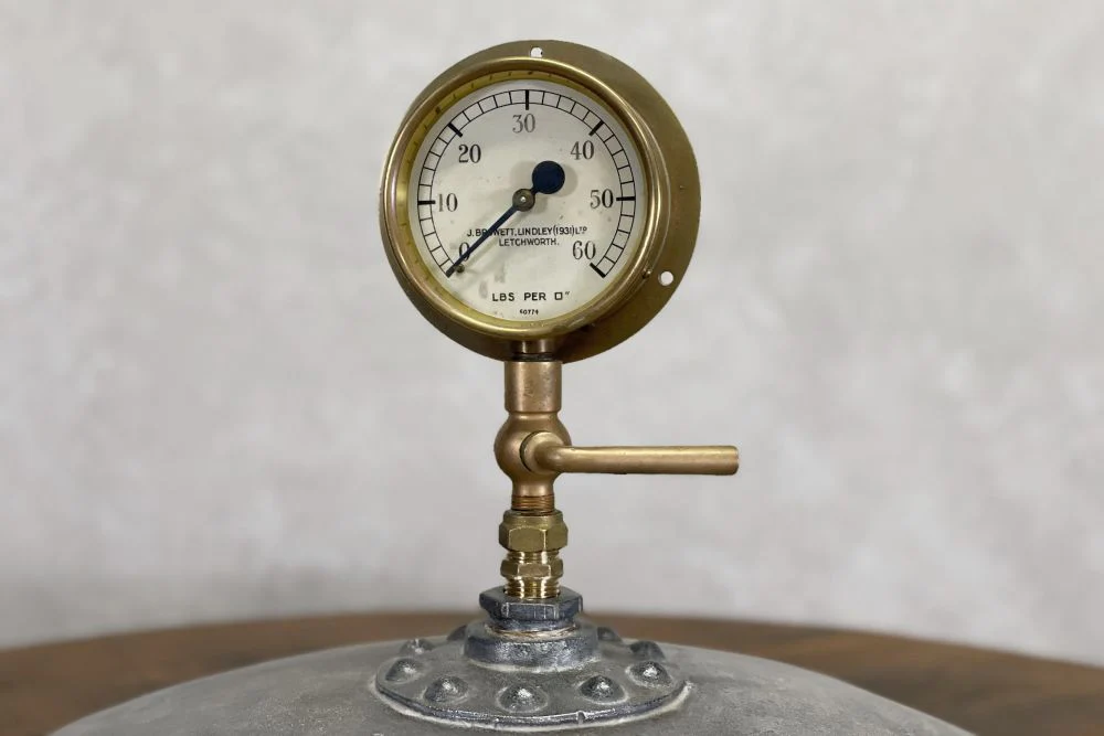 Galvanised Water Tank Upcycled Table - Image 9