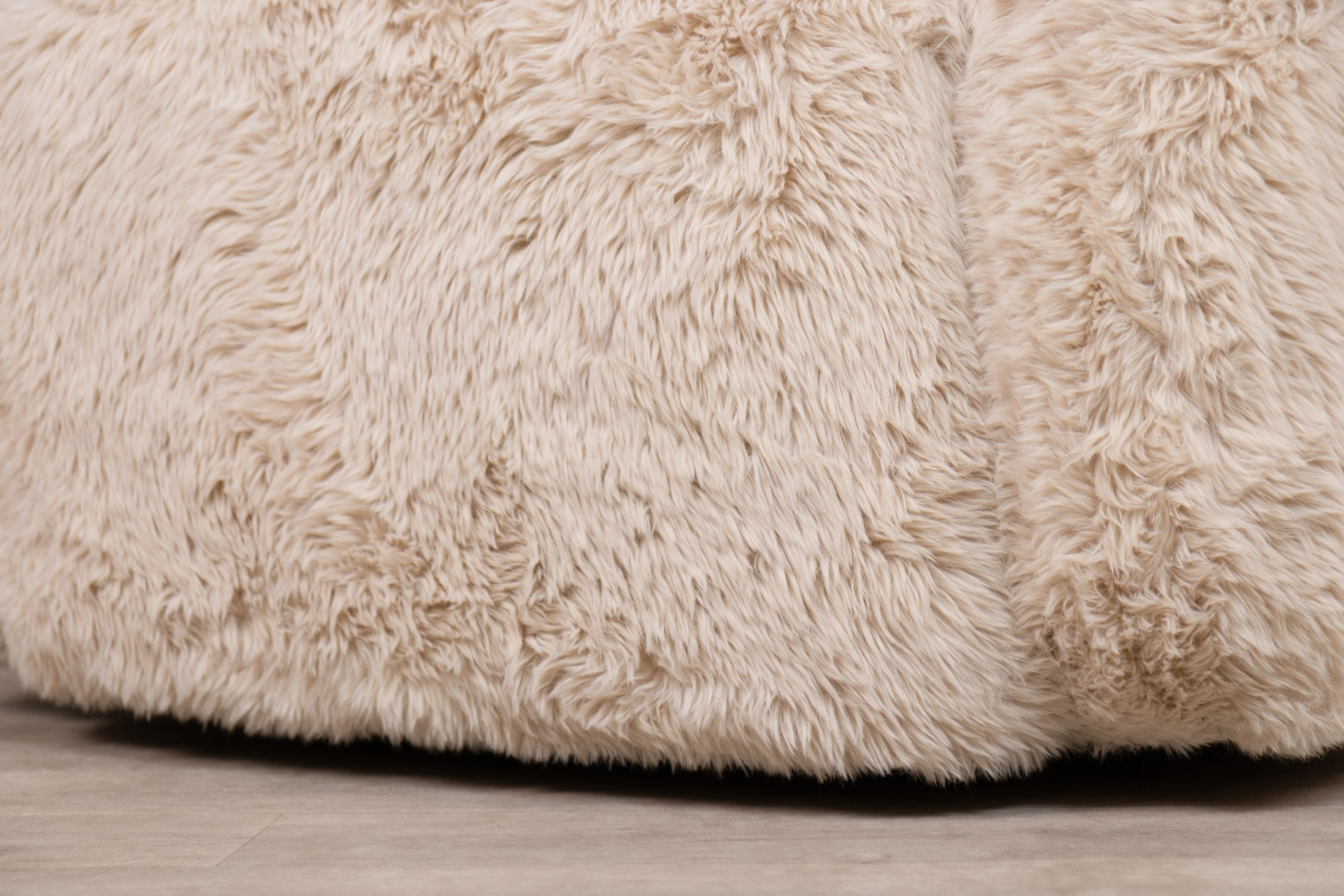 Geneva Faux Fur Fully Upholstered Swivel Chair - Image 15