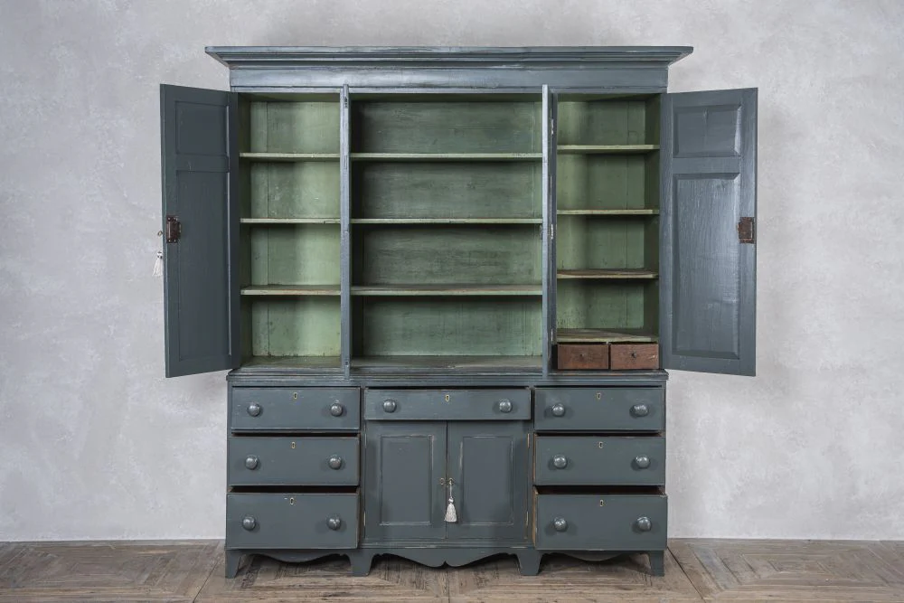 Georgian Pine and Oak Housekeepers Cupboard - Image 3