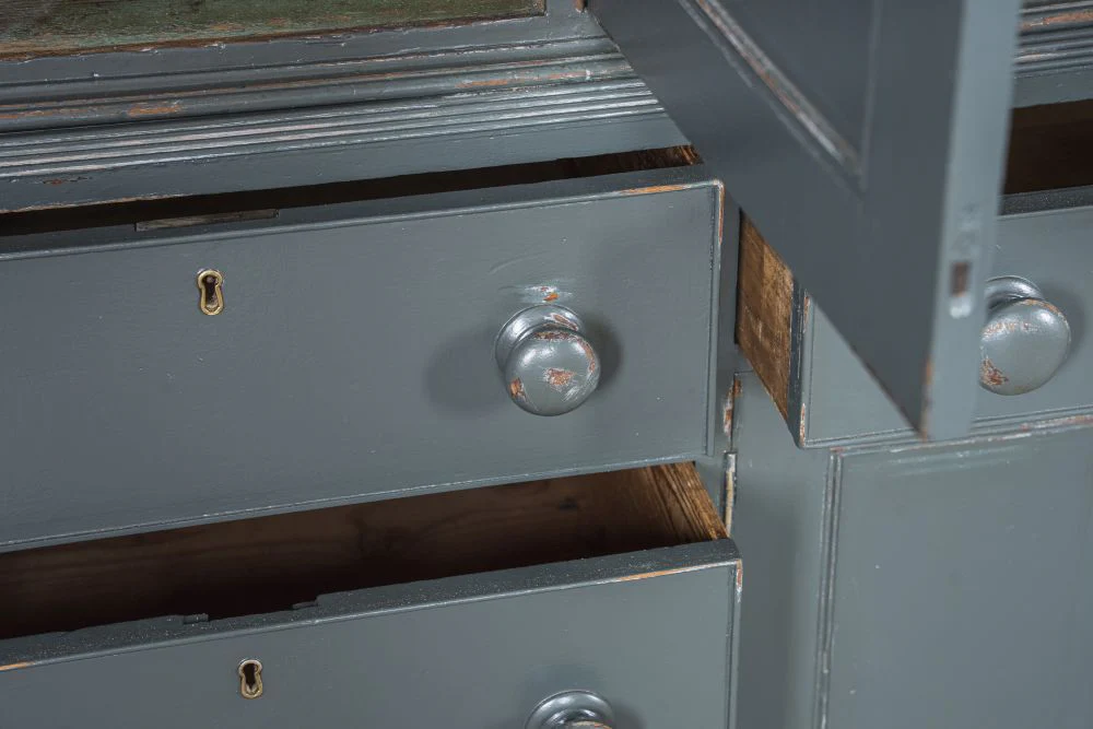 Georgian Pine and Oak Housekeepers Cupboard - Image 6