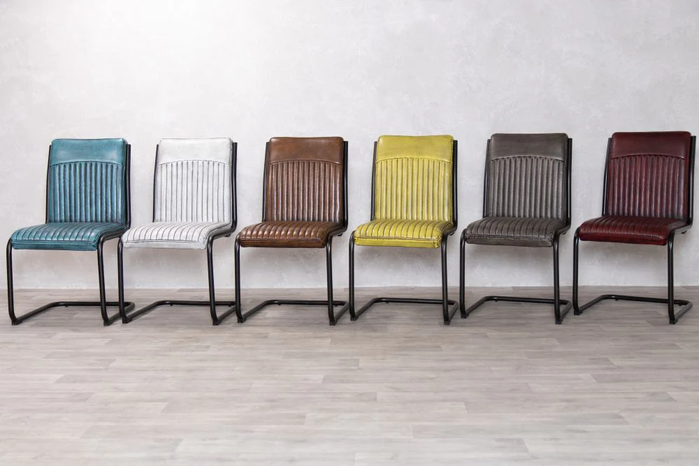 Goodwood Retro Style Dining Room Chairs - Image 3