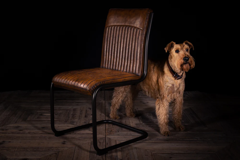 Goodwood Retro Style Dining Room Chairs - Image 53