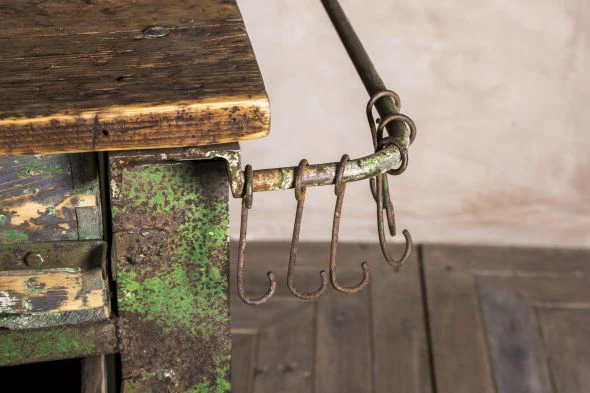 Industrial Green Workbench - Image 5
