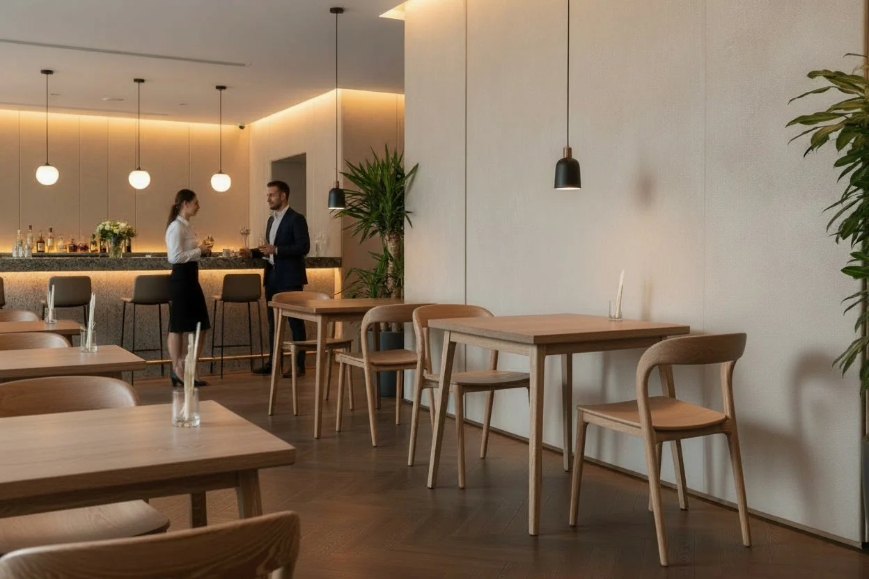 Hadley Square Restaurant Dining Table - Image 2
