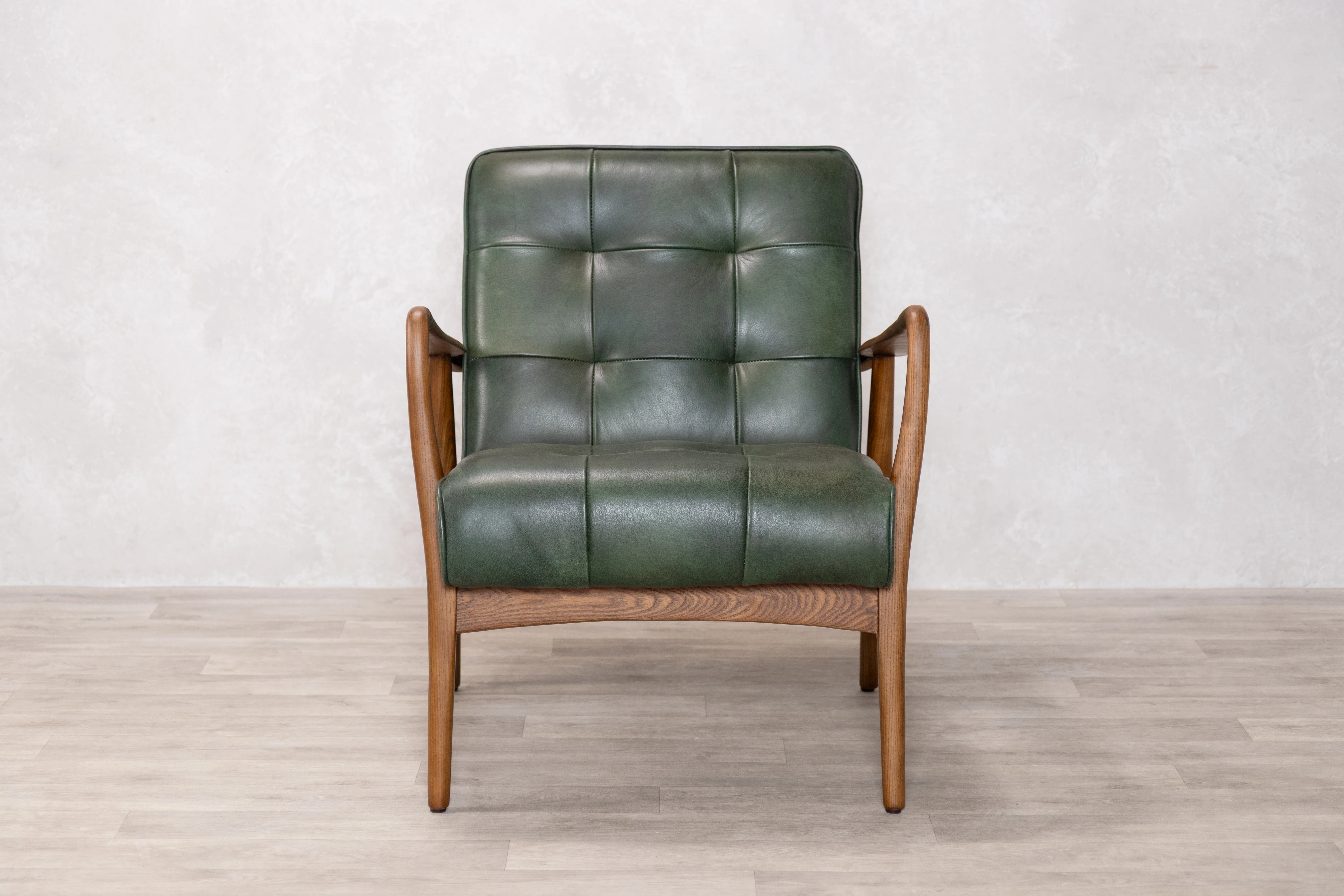 Hamilton Leather Mid-Century Armchair Range - Image 6