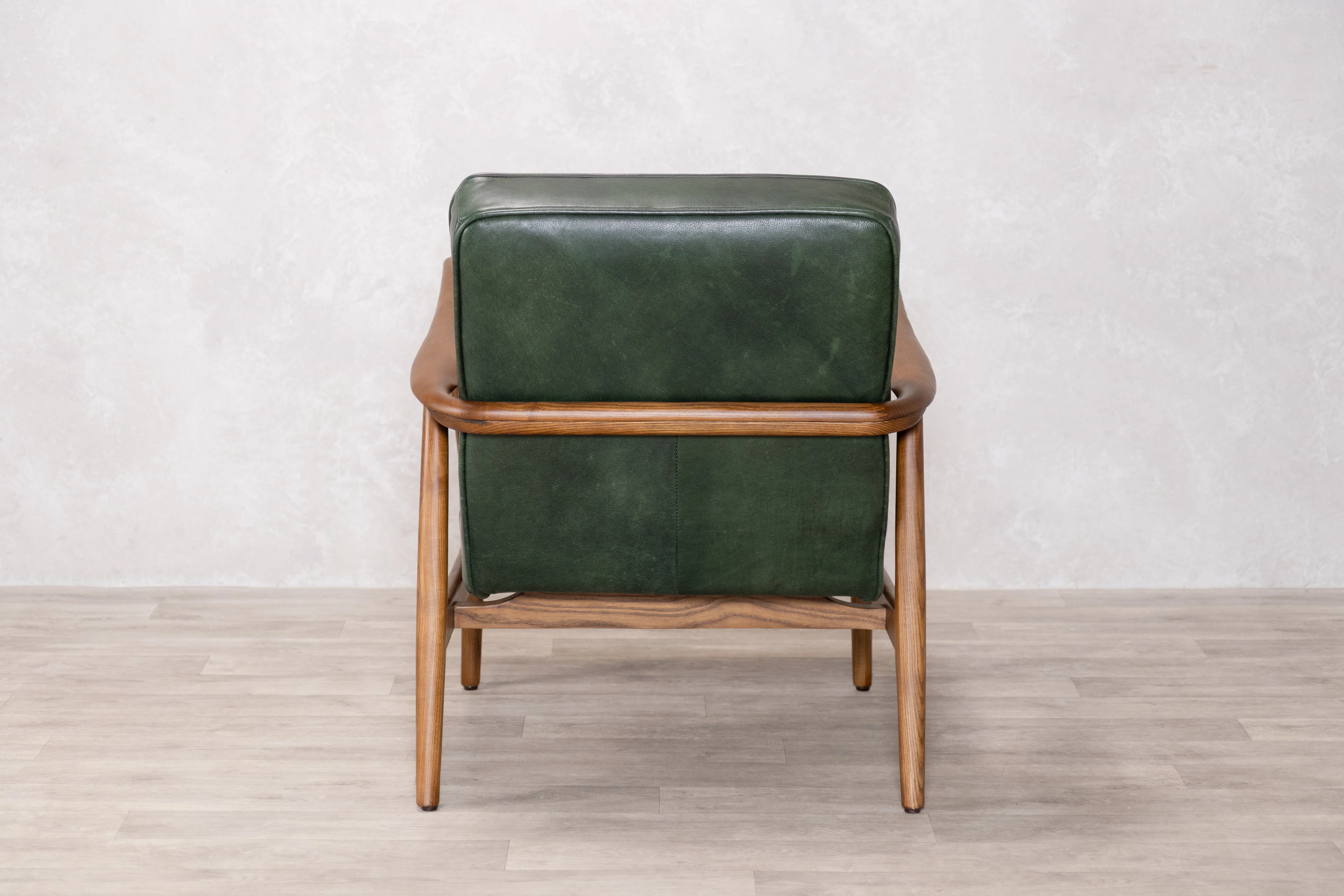 Hamilton Leather Mid-Century Armchair Range - Image 7