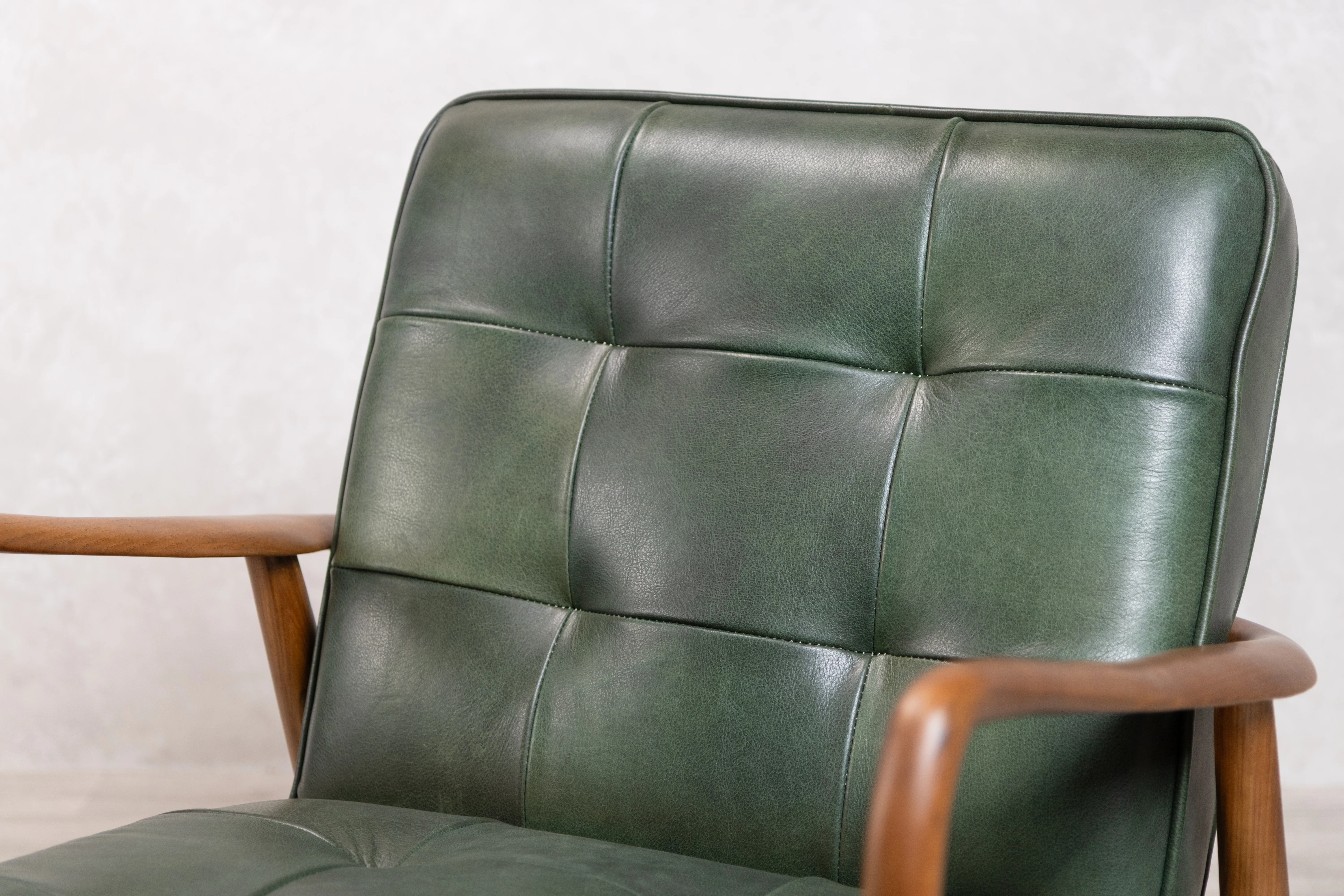 Hamilton Leather Mid-Century Armchair Range - Image 8