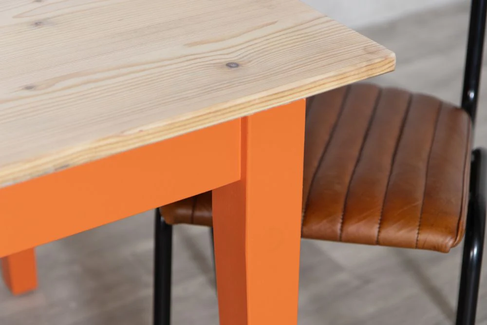 Boden Bespoke Pine Kitchen Table - Image 14