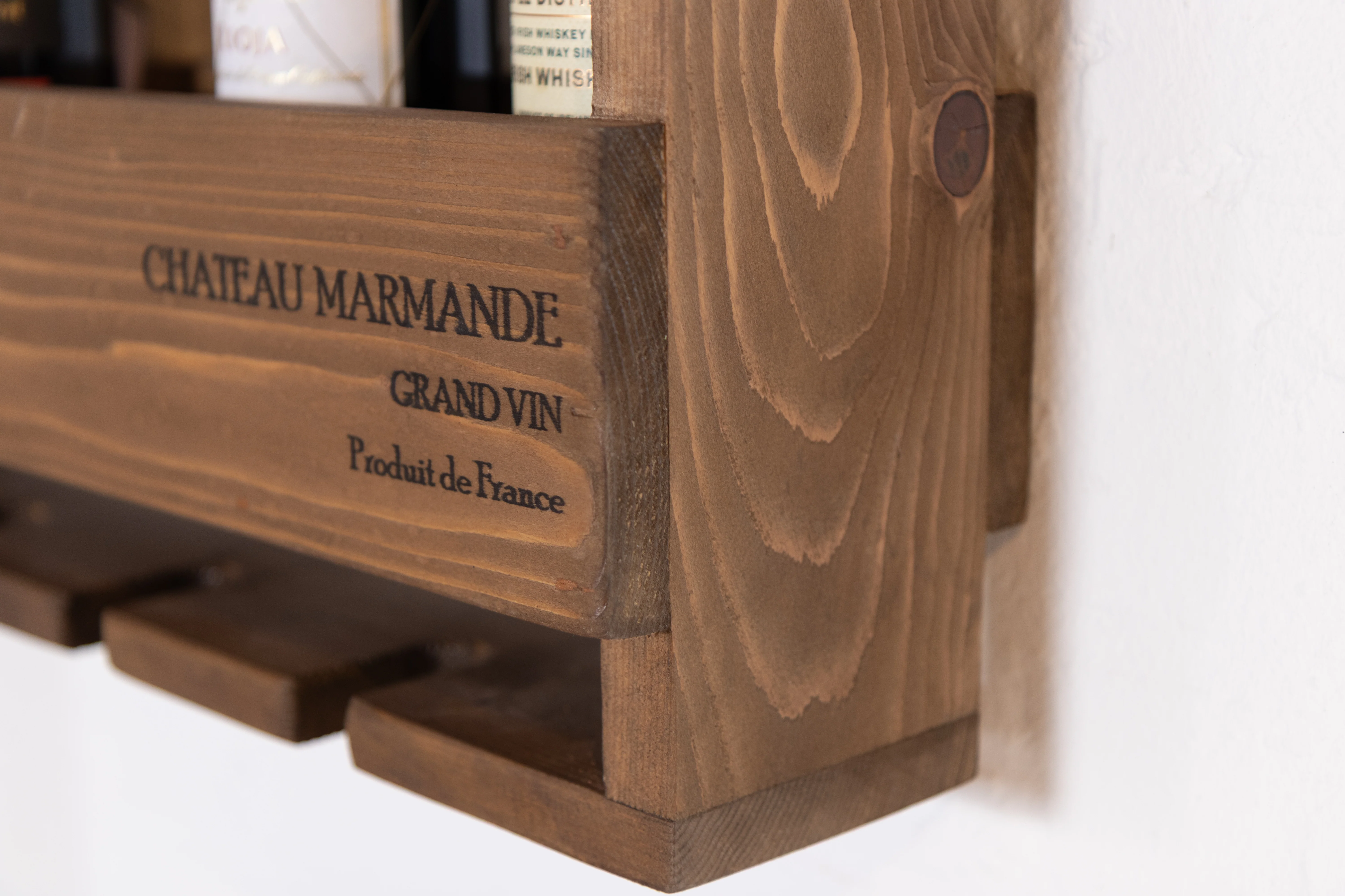Handmade Wooden Wine Racks - Image 8