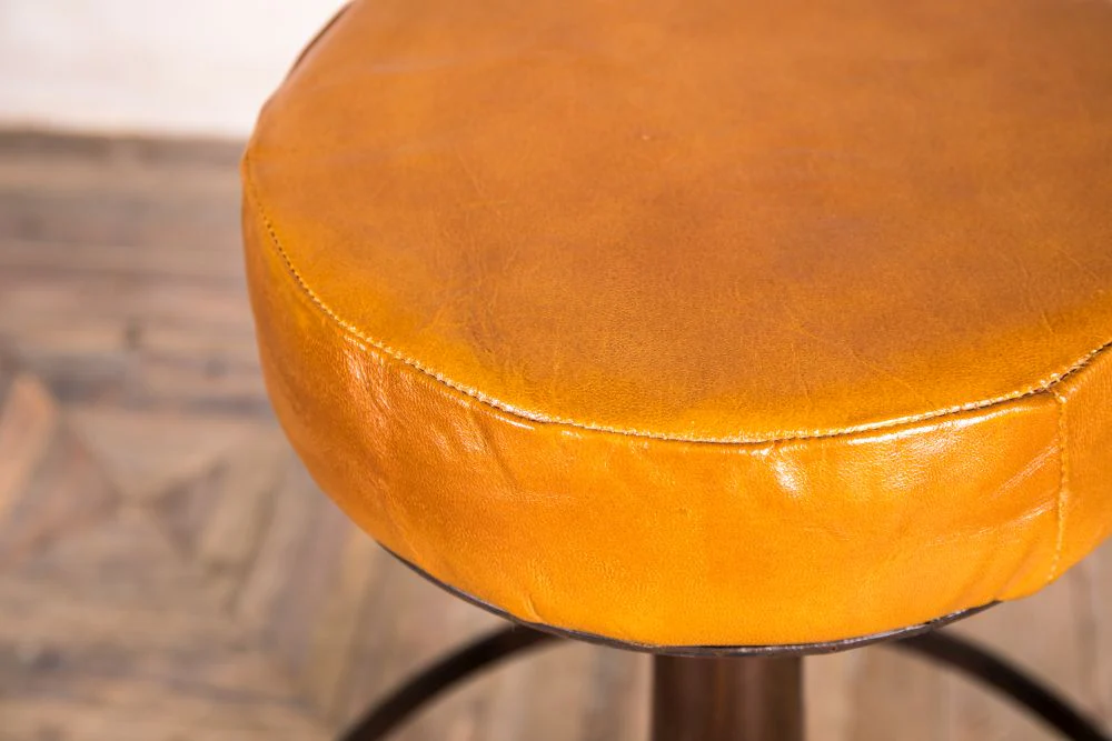 Height Adjustable Machinist Style Bar Stool - Image 6