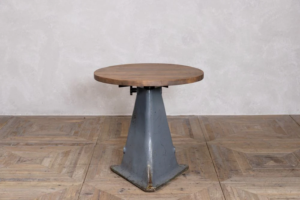 Simplon Height Adjustable Table with Pine Top - Image 4