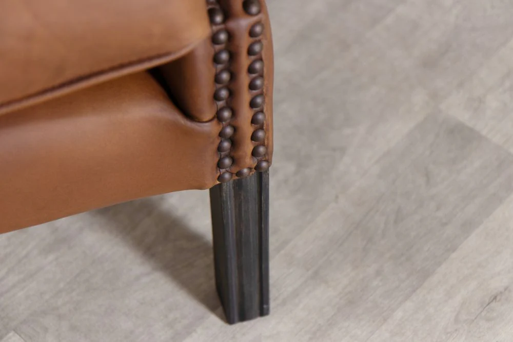 Hepburn Leather Armchair - Image 10