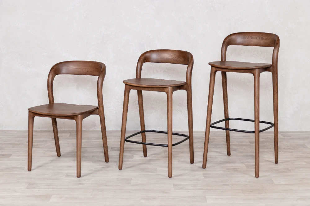 Holbeck Scandi Style Bar Stool Range - Image 37