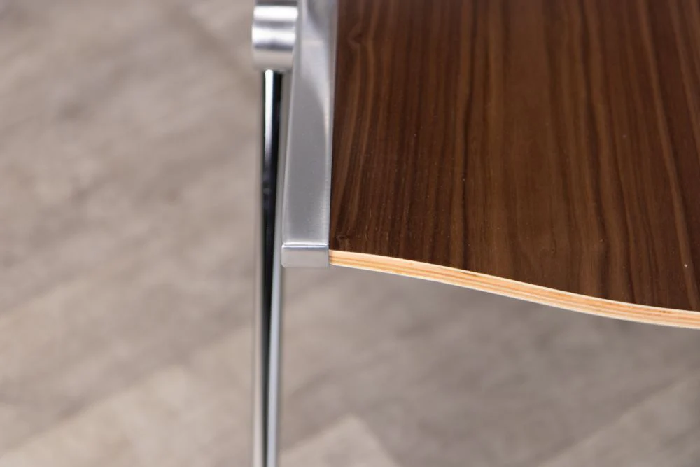 Hurricane Mid Century Aluminium Dining Chair - Image 11