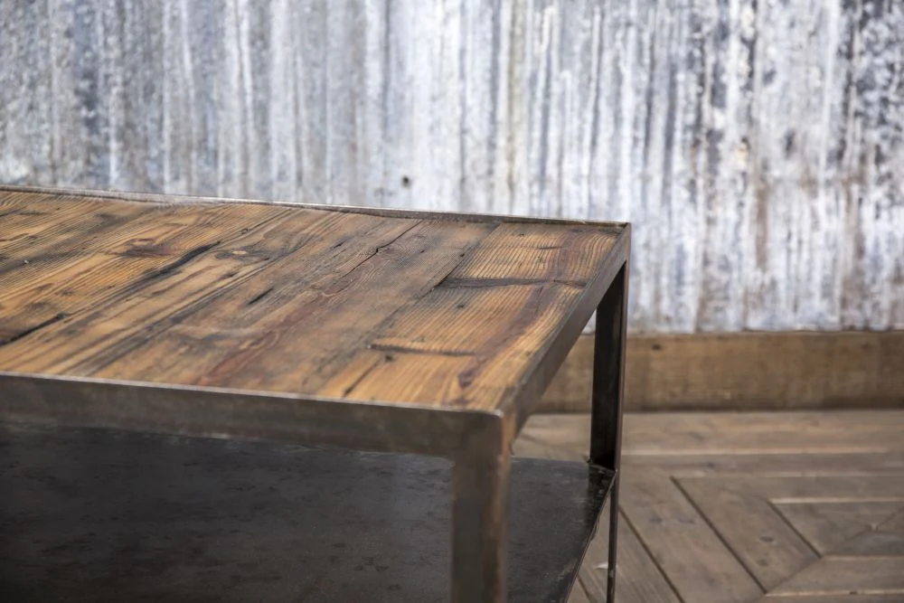 Industrial Cart Coffee Table - Image 3