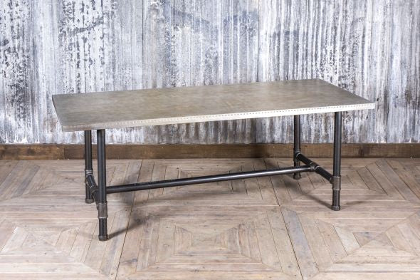 Steamer Industrial Design Dining Table (Dining) - Image 7