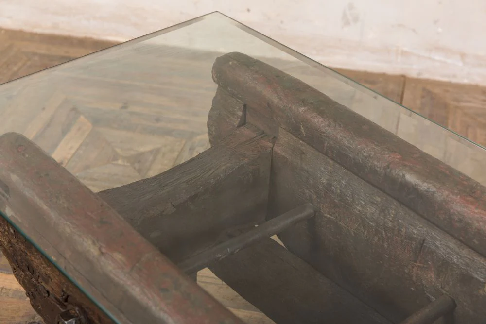 Industrial Factory Cart Coffee Table - Image 2