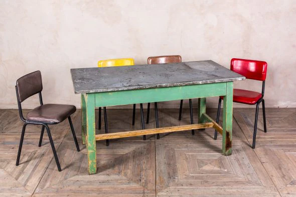 Industrial Factory Restaurant Dining Table - Image 3
