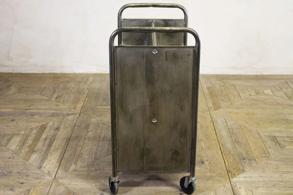 Industrial Metal Drinks Trolley - Image 6