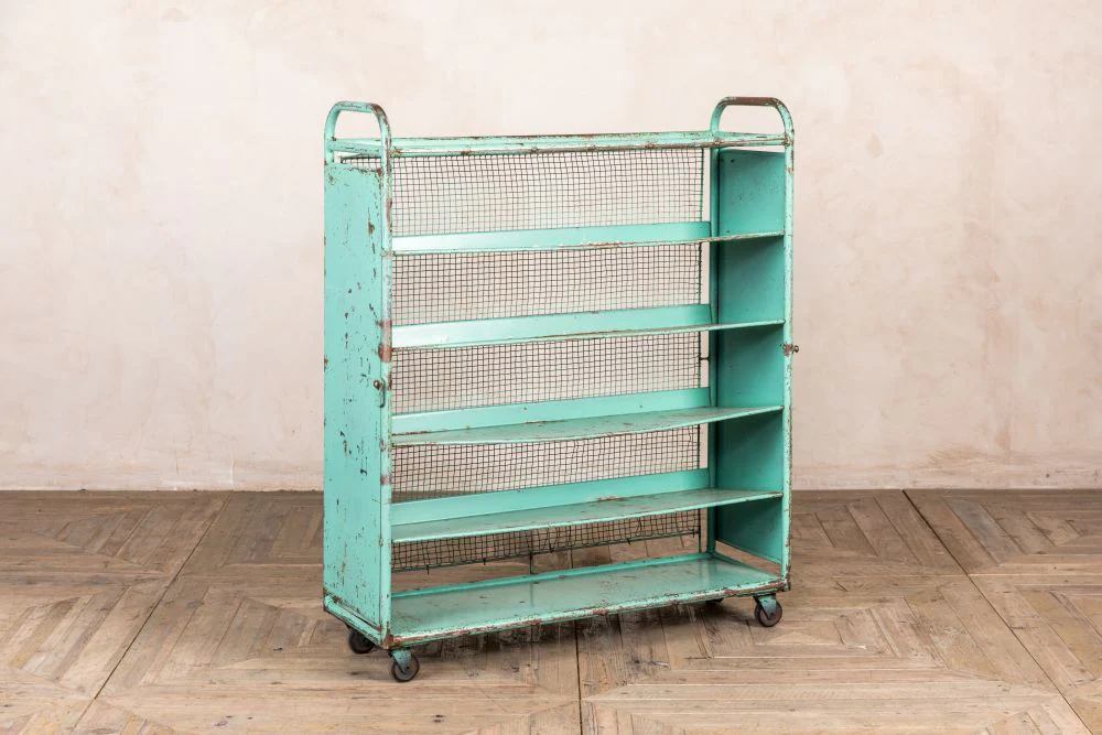 Industrial Style Metal Shoe Rack - Image 4