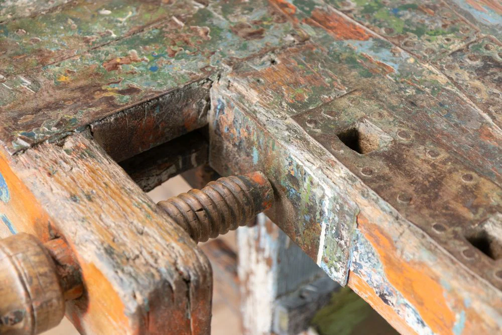 Industrial Sideboard with Vice - Image 5