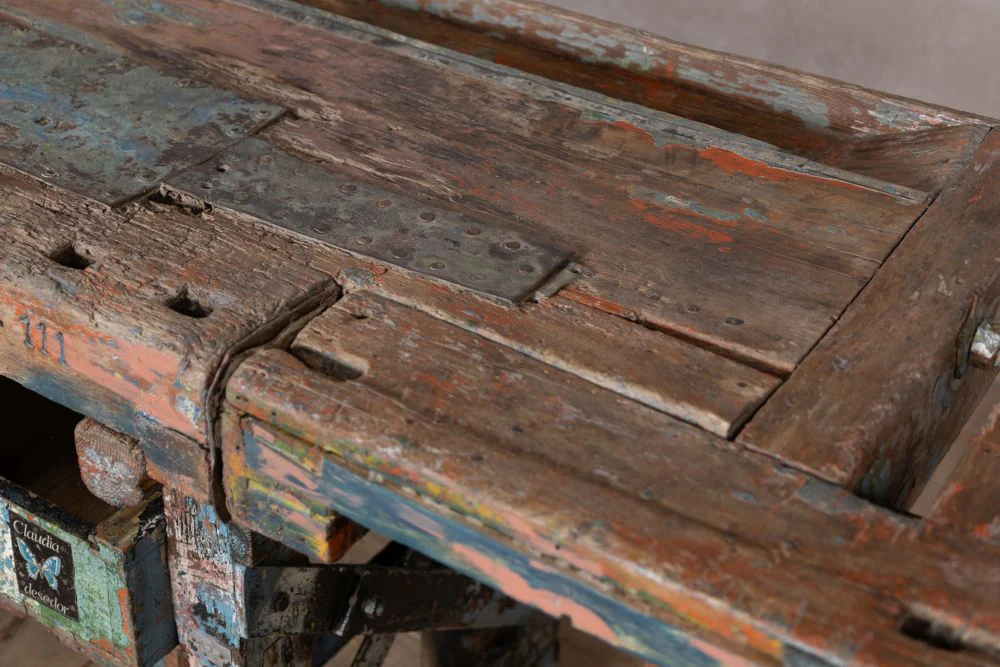Industrial Sideboard with Vice - Image 8