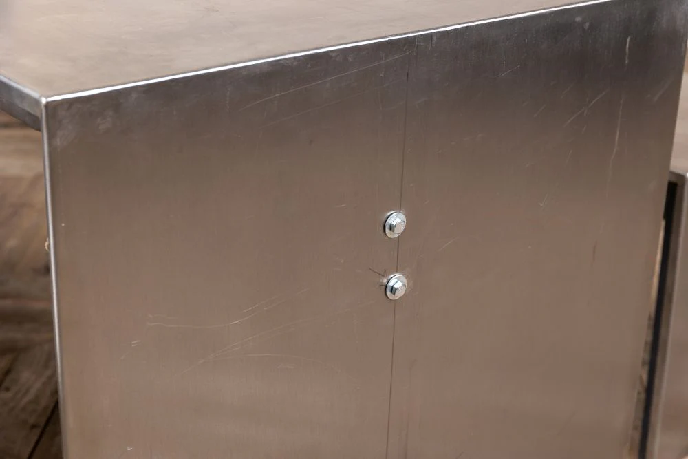 Industrial Stainless Table and Benches - Image 7