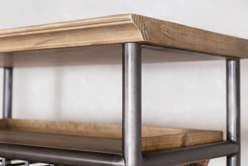 Industrial Style Home Bar Unit - Image 4