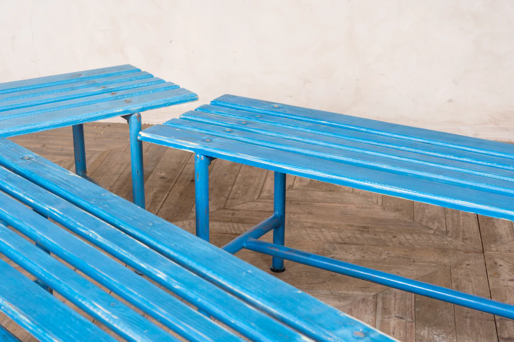 Industrial Style Dining Bench - Image 3