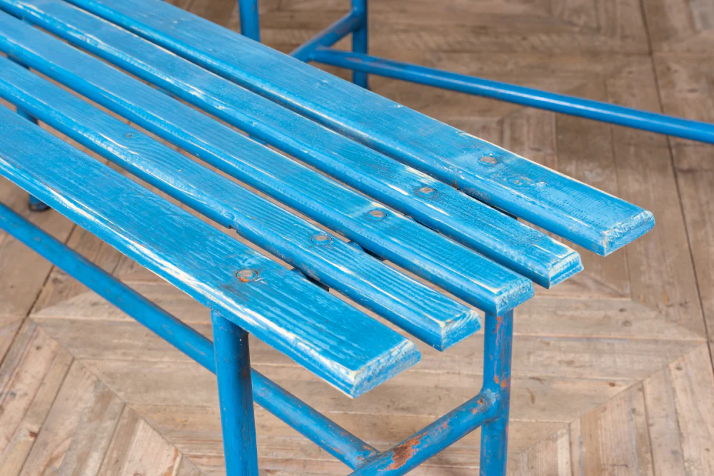 Industrial Style Dining Bench - Image 6