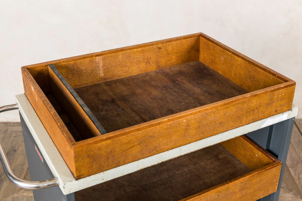 Industrial Style Display Trolley - Image 3