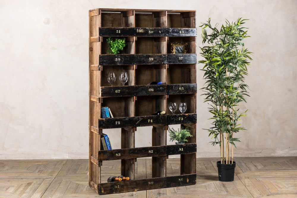 Vintage Industrial Shelving Unit - Image 2