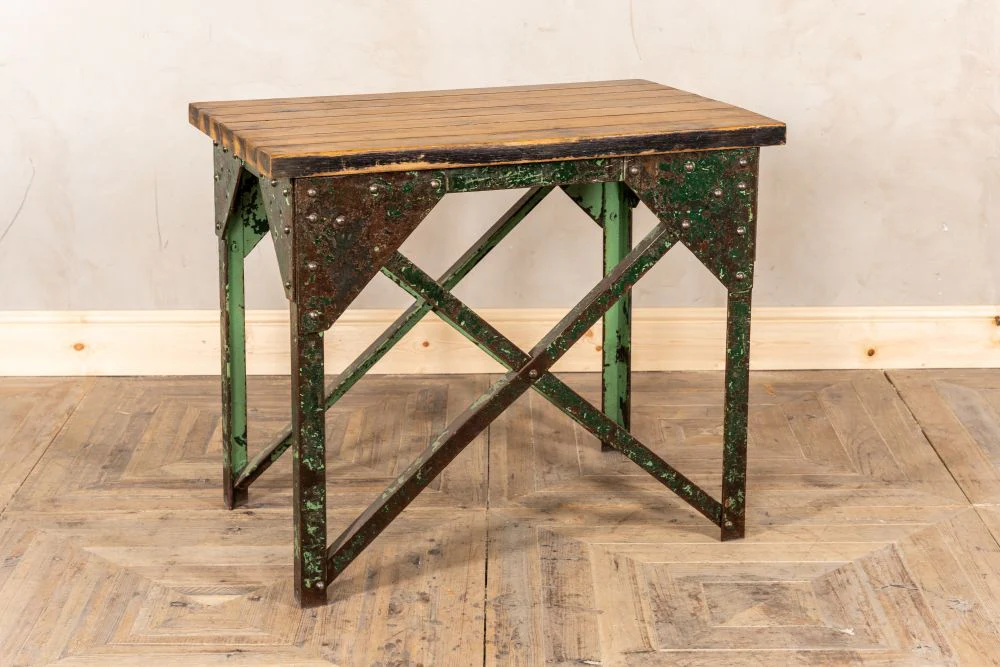 Industrial Style Side Table - Image 7