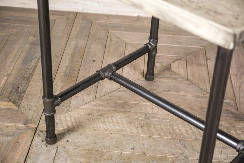 Steamer Pipework Restaurant Table (Dining) - Image 9