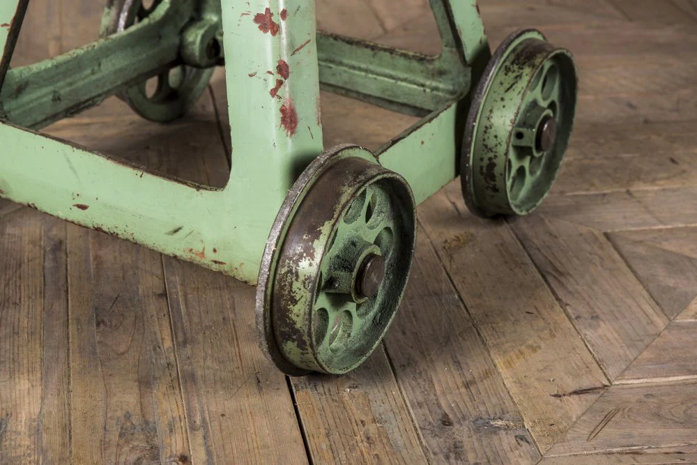 Industrial Trolley Table - Image 4
