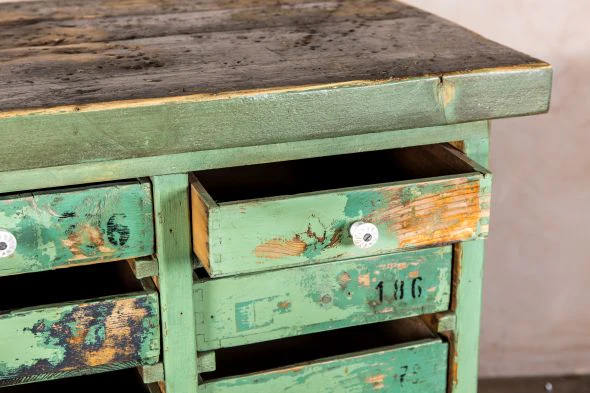 Industrial Vintage Chest of Drawers - Image 2