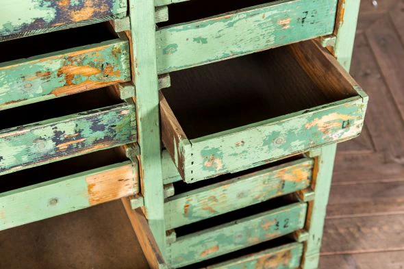 Industrial Vintage Chest of Drawers - Image 3