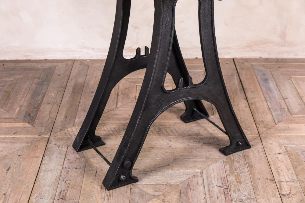 Iron Base Dining Table - Image 4