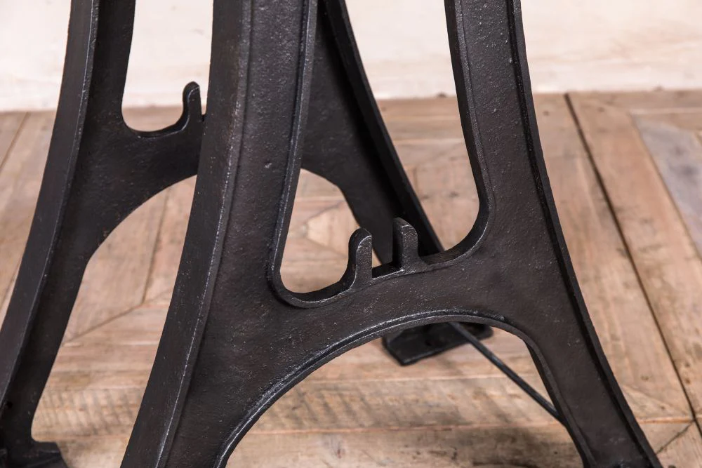 Iron Base Dining Table - Image 5