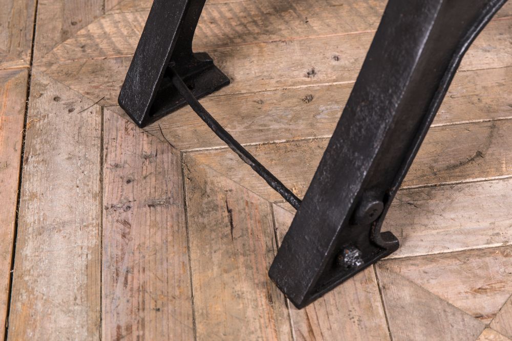 Iron Base Dining Table - Image 6