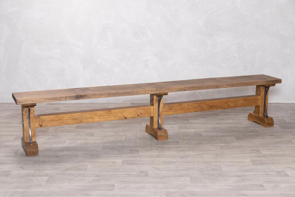 Ironbridge Bespoke Pine Bench - Image 11