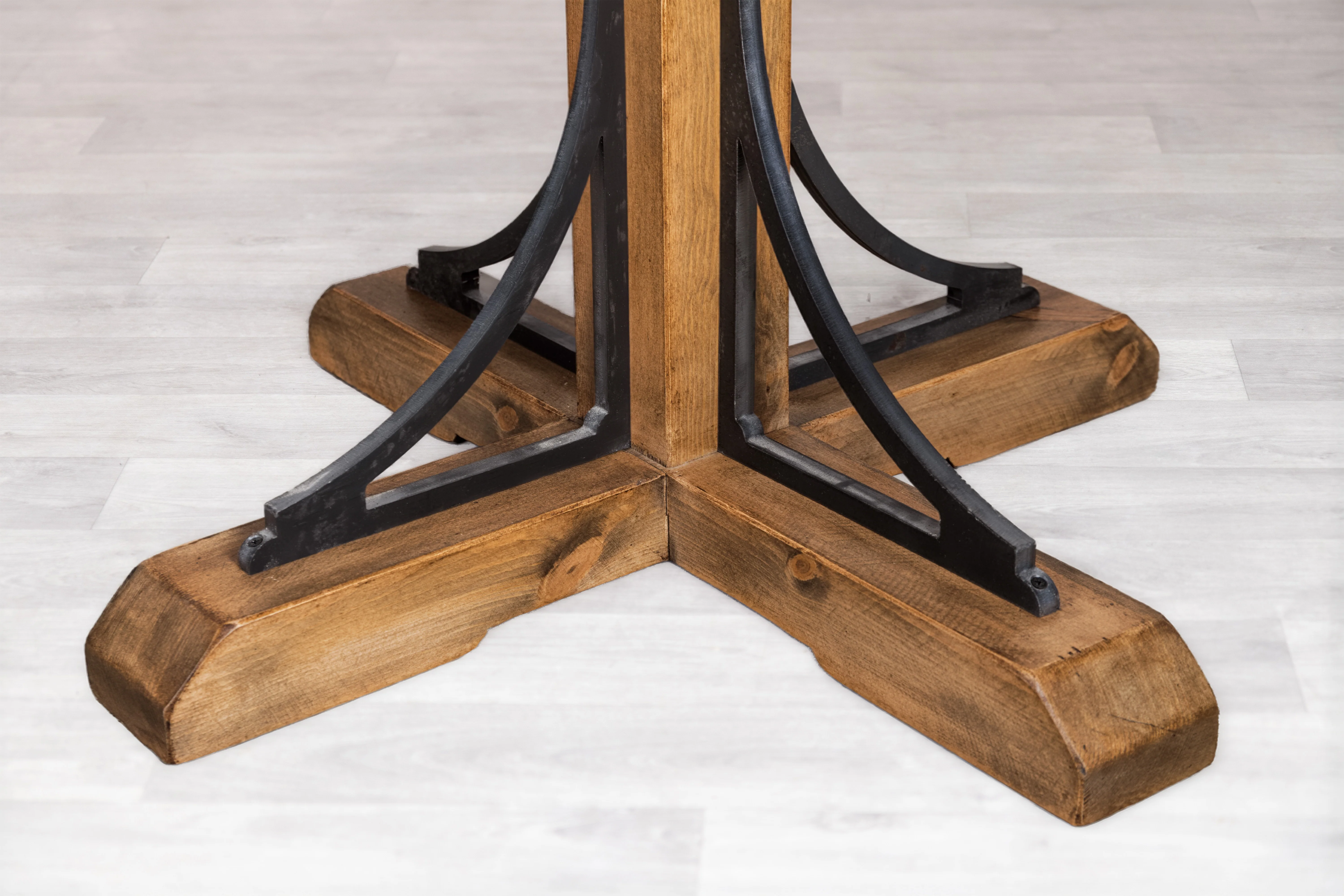 Ironbridge Bespoke Square Top Cafe Table - Image 3