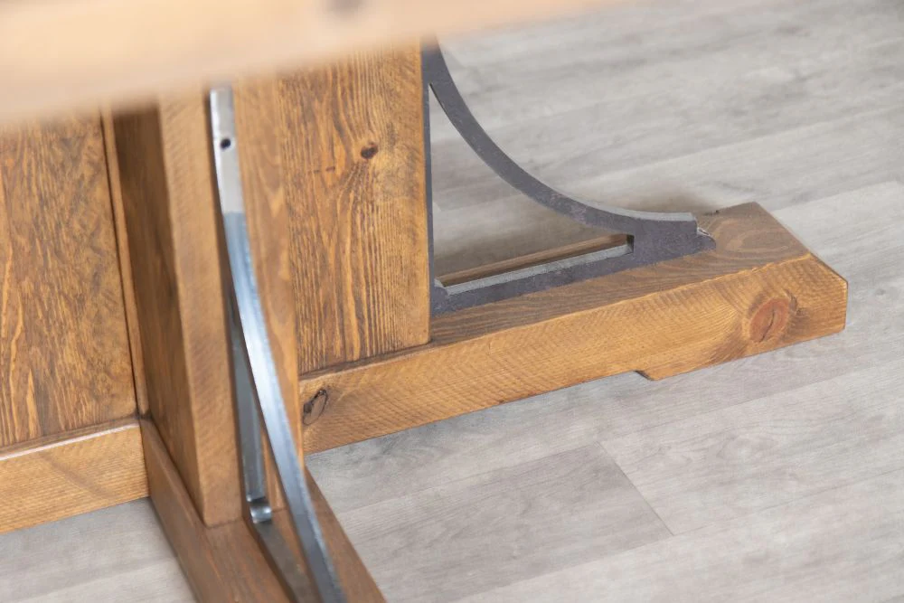Ironbridge Bespoke Square Top Cafe Table - Image 8