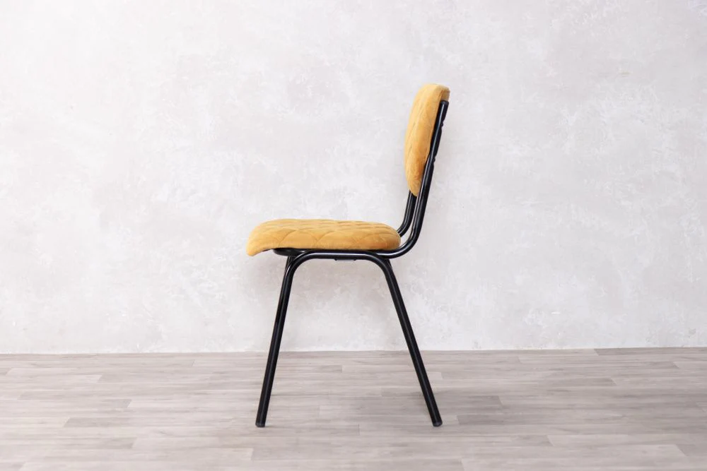 Isobella Contemporary Velvet Dining Chair - Image 5